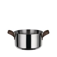 photo Alessi-edo Casserole with two handles in 18/10 stainless steel suitable for induction 1